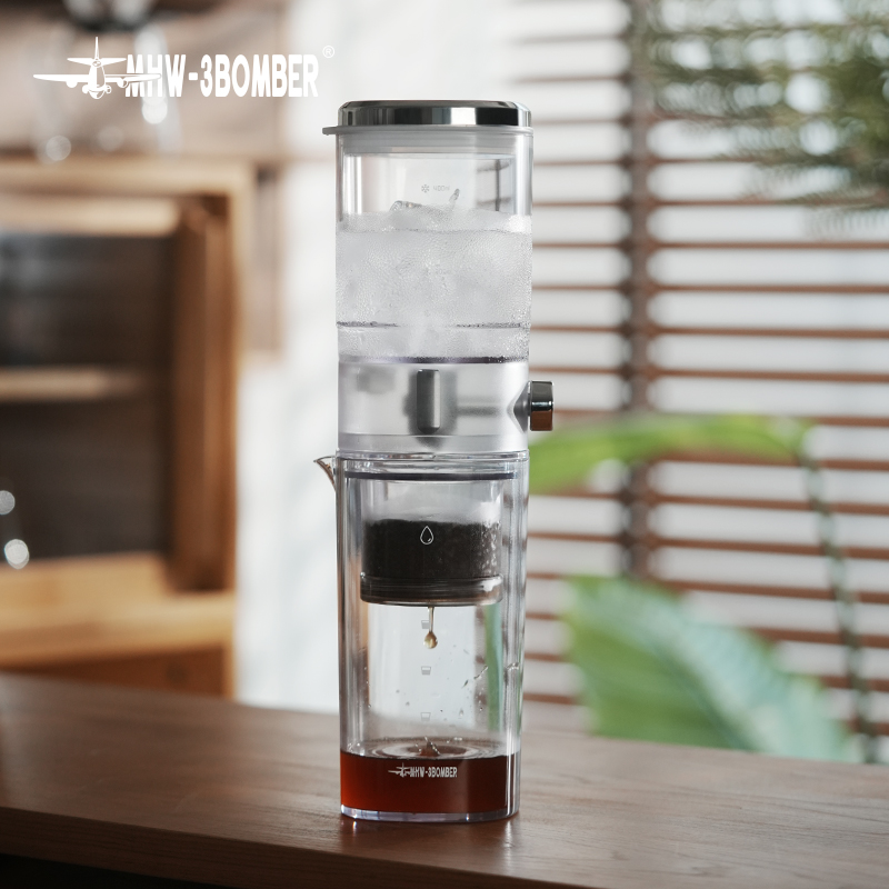 Coffee Equipment Camping - เครื่องทำกาแฟเย็น MHW-3BOMBER ขนาด 400 มล. แบบพกพา