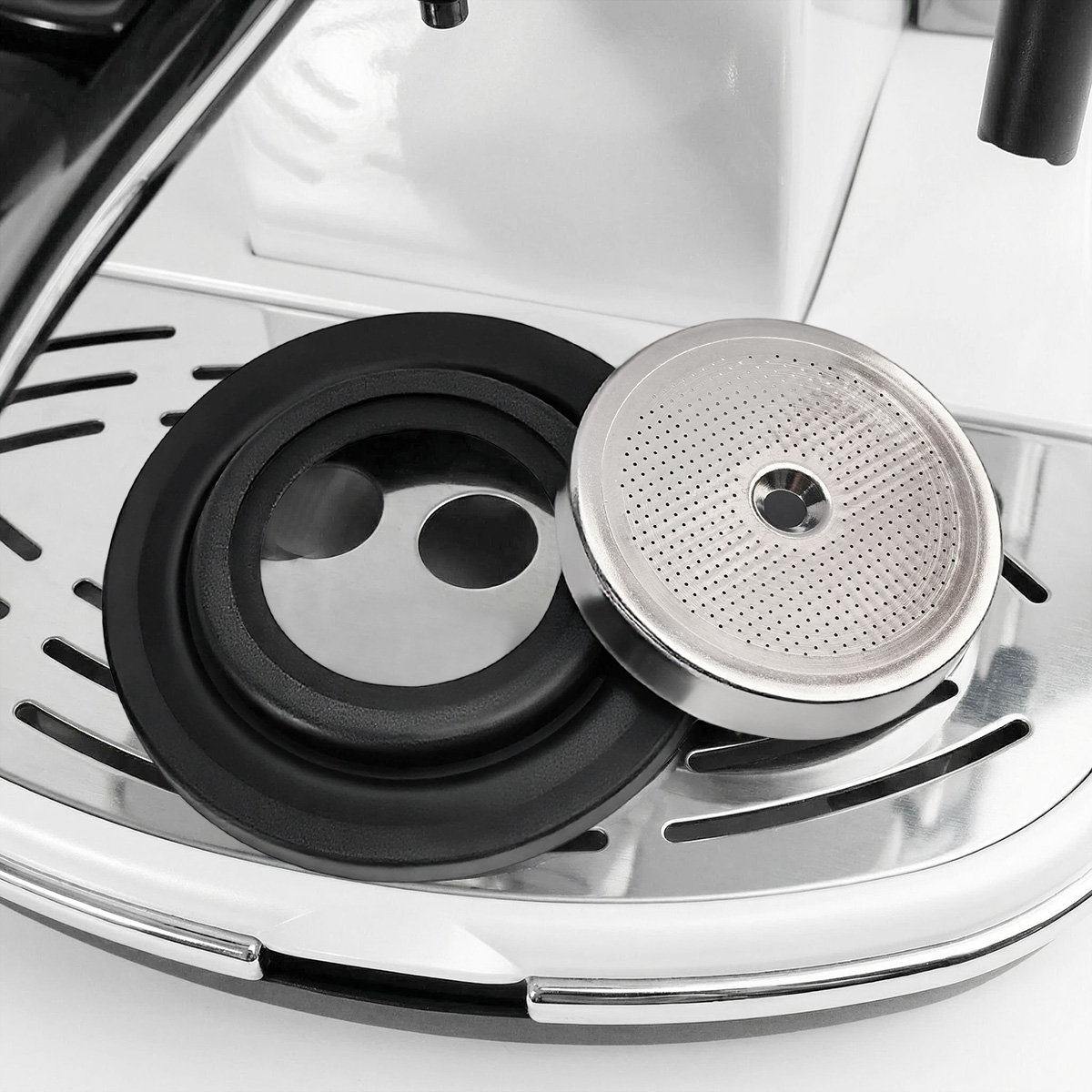 Pressure Gauge Espresso - ปะเก็นซีลหม้อต้มน้ำแบบกรุ๊ปเฮดพัคสกรีน ใช้ได้กับเดลองกี้ ECO310/150/155/200/220/330/260/270/450 ฯลฯ เครื่องชงกาแฟ