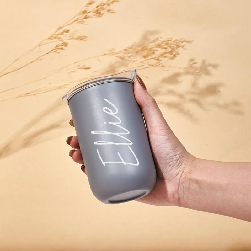Coffee Equipment Camping - แก้วกาแฟสแตนเลส 304 แบบกำหนดเอง ผนังสองชั้น เก็บอุณหภูมิ พกพาสะดวก