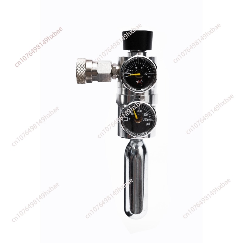 Pressure Gauge Espresso - วาล์วลดแรงดันแบบสองเกจ 9 บาร์ สำหรับเครื่องชงกาแฟแบบใช้ลม รุ่นพิเศษ