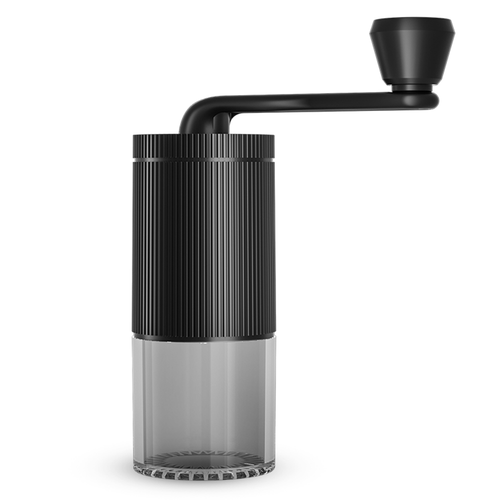 Coffee Equipment Camping - เครื่องบดเมล็ดกาแฟขนาดเล็กแบบแมนนวล ปรับระดับได้ พกพาสะดวก ใช้ใบมีดทรงกรวย เหมาะสำหรับการชงกาแฟแบบเย็น ตั้งแคมป์