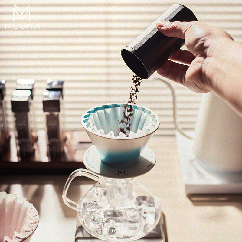 กระดาษกรองกาแฟธรรมชาติ MUVNA ส - Coffee Equipment Machine บทวิจารณ์และราคา