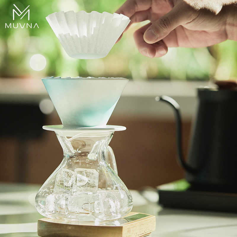 กระดาษกรองกาแฟธรรมชาติ MUVNA ส - Coffee Equipment Machine บทวิจารณ์และราคา
