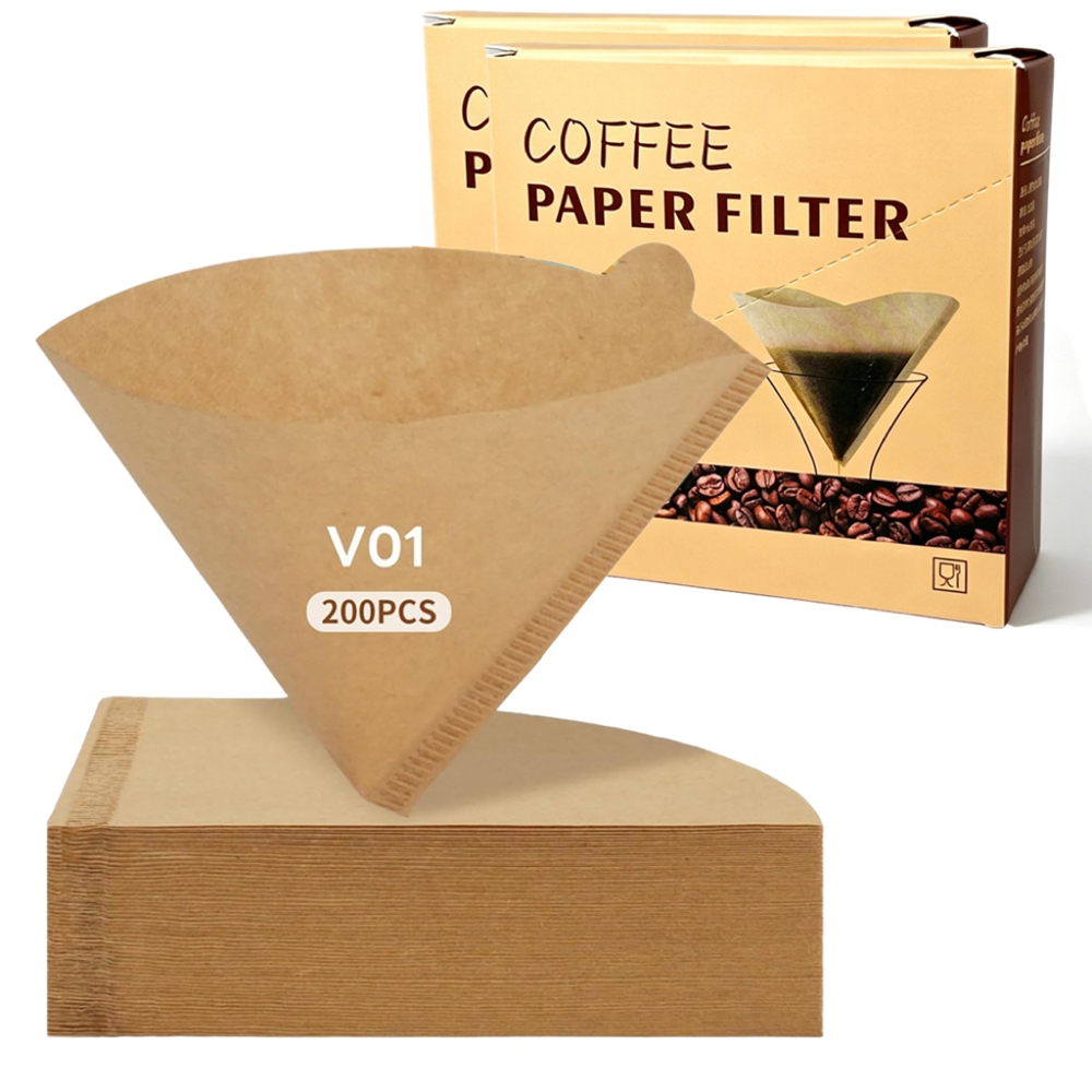 กรองกาแฟแบบกรวย 200 ชิ้น # กระ - Coffee Equipment Machine บทวิจารณ์และราคา
