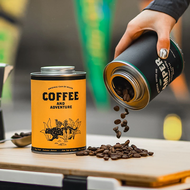 กระป๋องเก็บเมล็ดกาแฟแบบพกพา 1  - Coffee Equipment Camping บทวิจารณ์และราคา