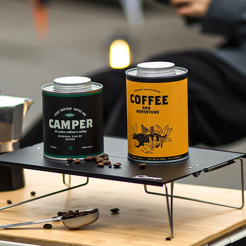 กระป๋องเก็บเมล็ดกาแฟแบบพกพา 1  - Coffee Equipment Camping บทวิจารณ์และราคา