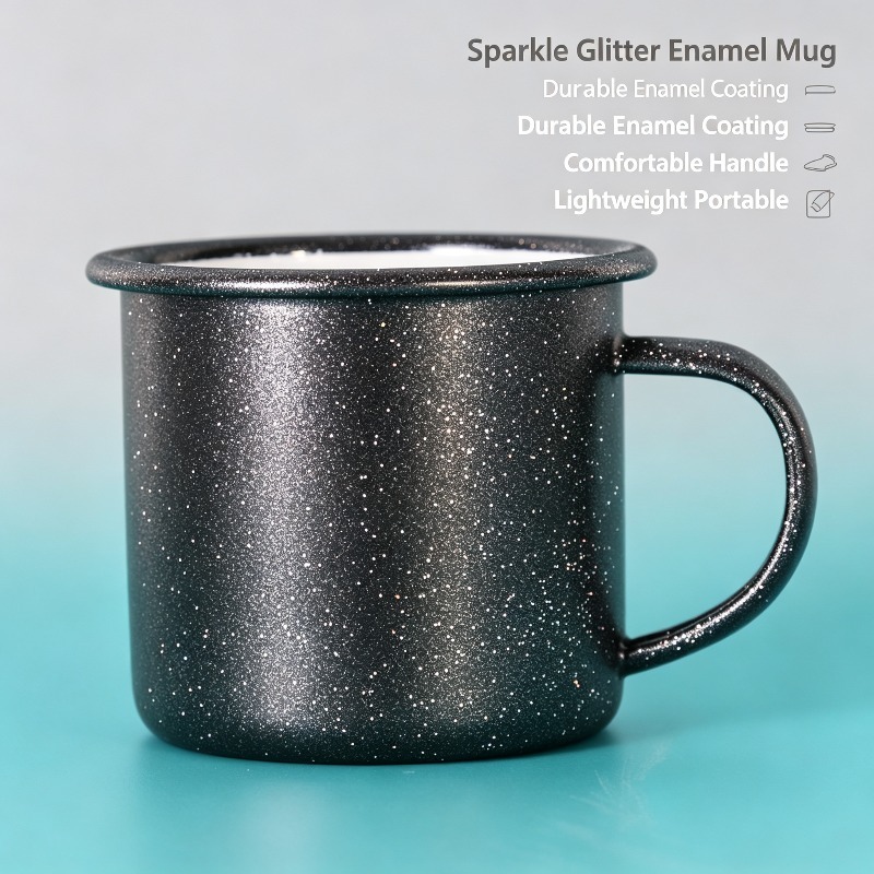 แก้วเคลือบวินเทจลายดาวพร้อมลวด - Vintage Coffee Equipment บทวิจารณ์และราคา