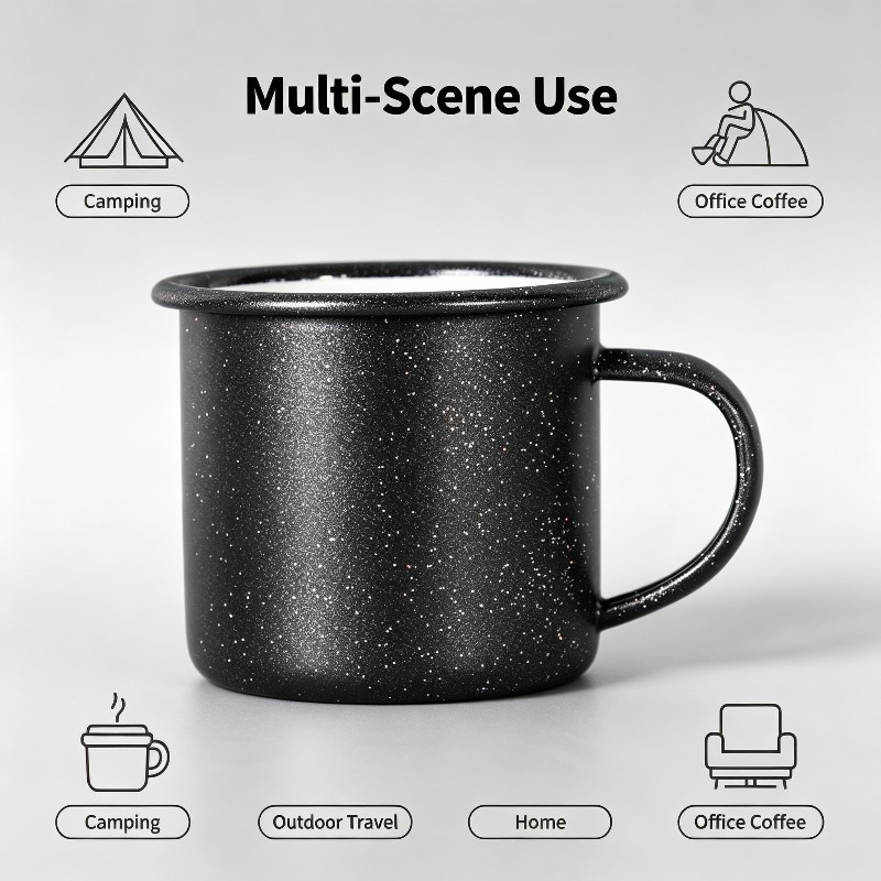 แก้วเคลือบวินเทจลายดาวพร้อมลวด - Vintage Coffee Equipment บทวิจารณ์และราคา