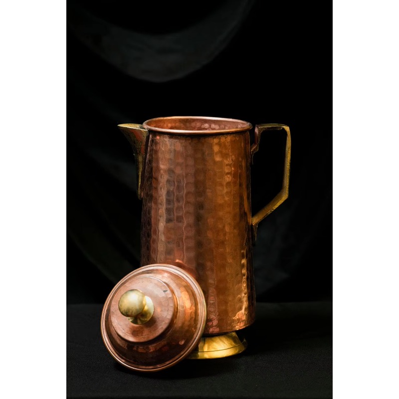 เหยือกทองแดงขัดเงาสีน้ำตาลวินเ - Vintage Coffee Equipment บทวิจารณ์และราคา