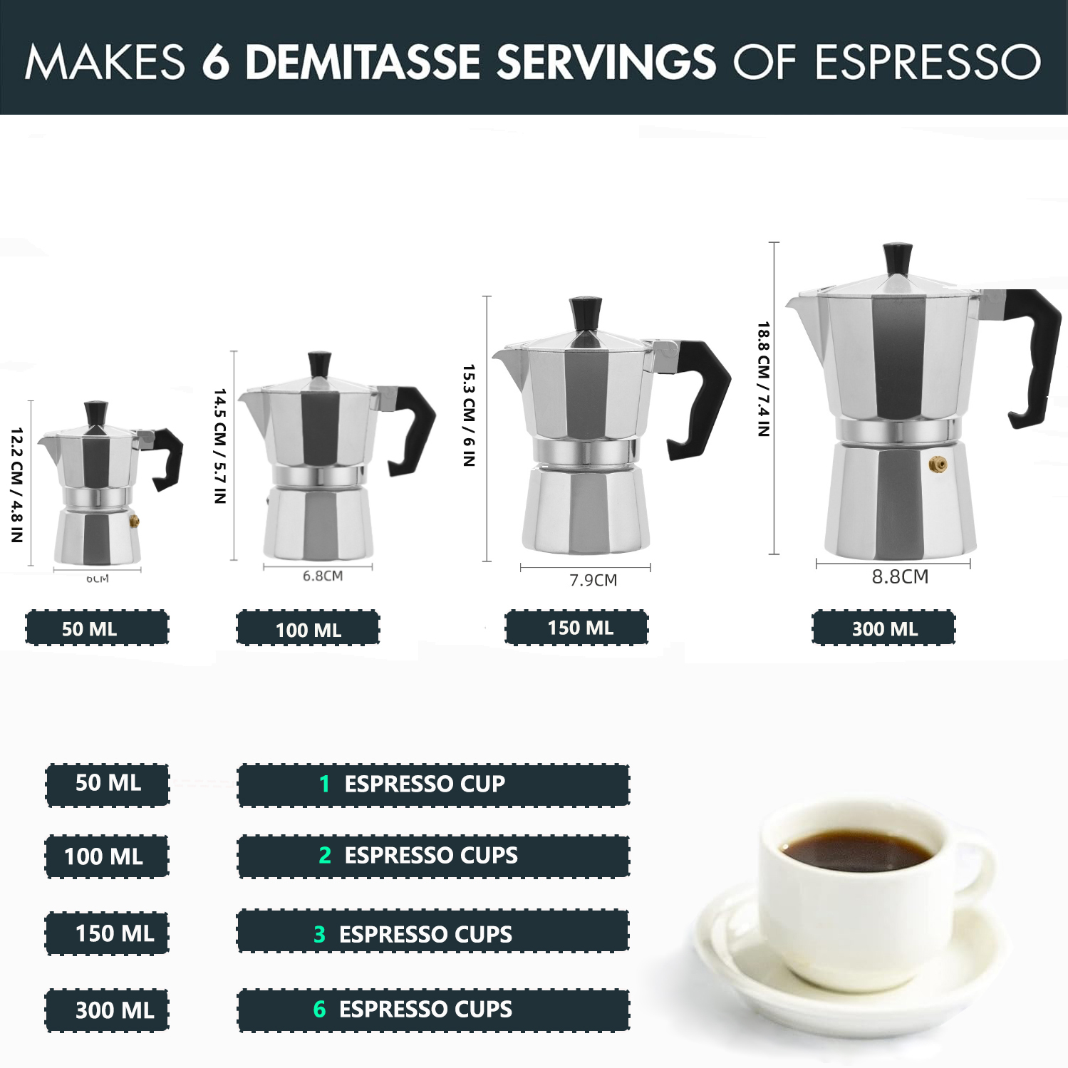 หม้อต้มกาแฟโมก้าอะลูมิเนียมแบบ - Coffee Equipment Camping บทวิจารณ์และราคา