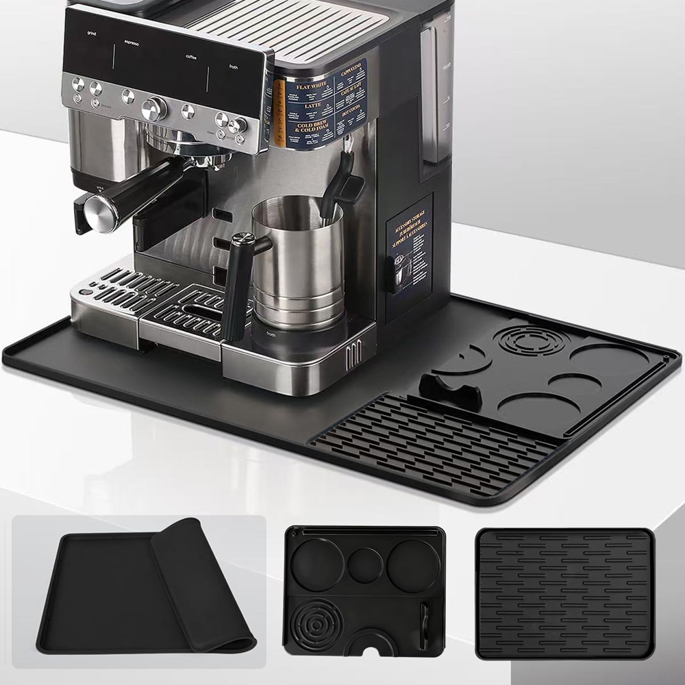 แผ่นรองเครื่องชงกาแฟซิลิโคน 3  - Coffee Equipment Tray บทวิจารณ์และราคา