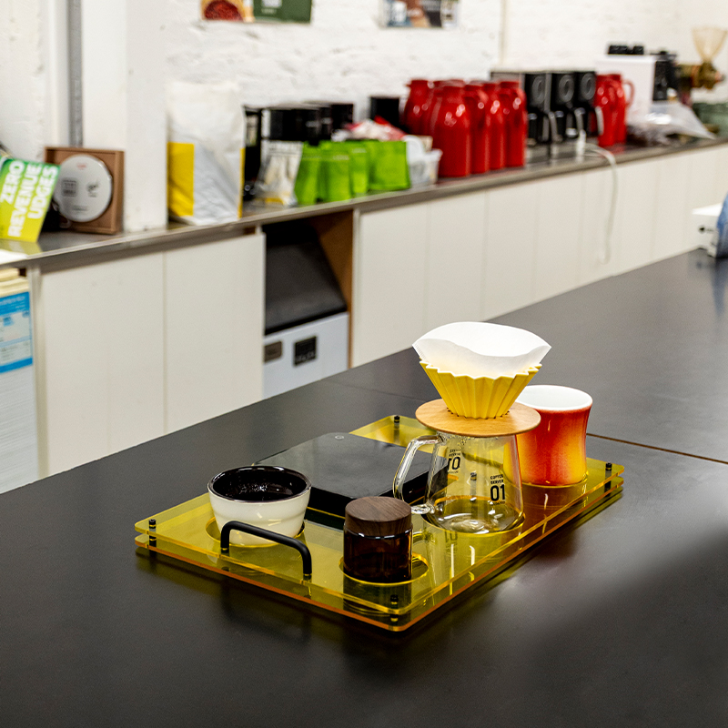 ถาดกาแฟอะคริลิค ใช้สำหรับเก็บอ - Coffee Equipment Tray บทวิจารณ์และราคา