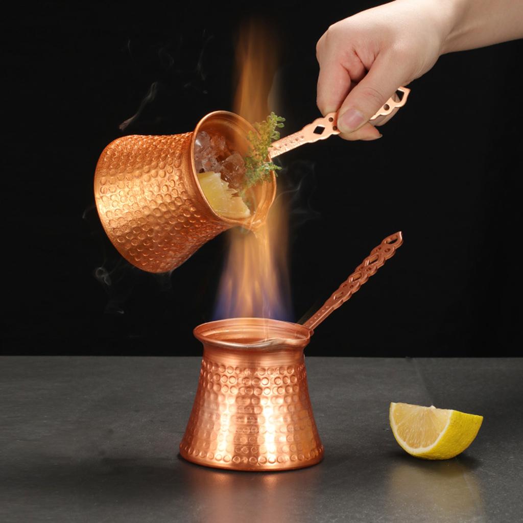 หม้อต้มกาแฟตุรกี ทำจากทองแดง ต - Vintage Coffee Equipment บทวิจารณ์และราคา