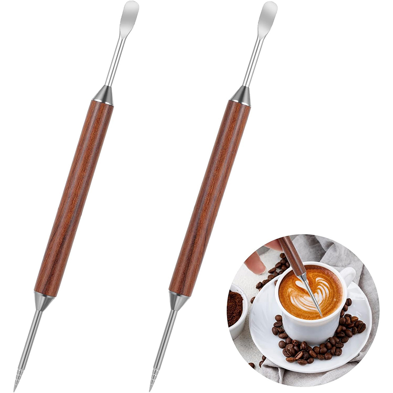ปากกาสำหรับวาดลายบนกาแฟ 2 ชิ้น - Coffee Equipment Kit บทวิจารณ์และราคา