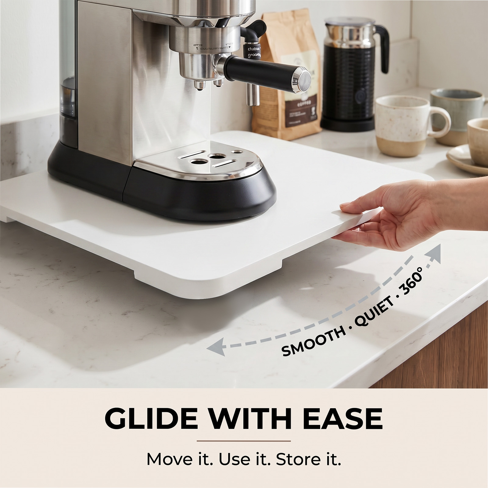 ถาดเลื่อนสำหรับเครื่องใช้ในครั - Coffee Equipment Tray บทวิจารณ์และราคา